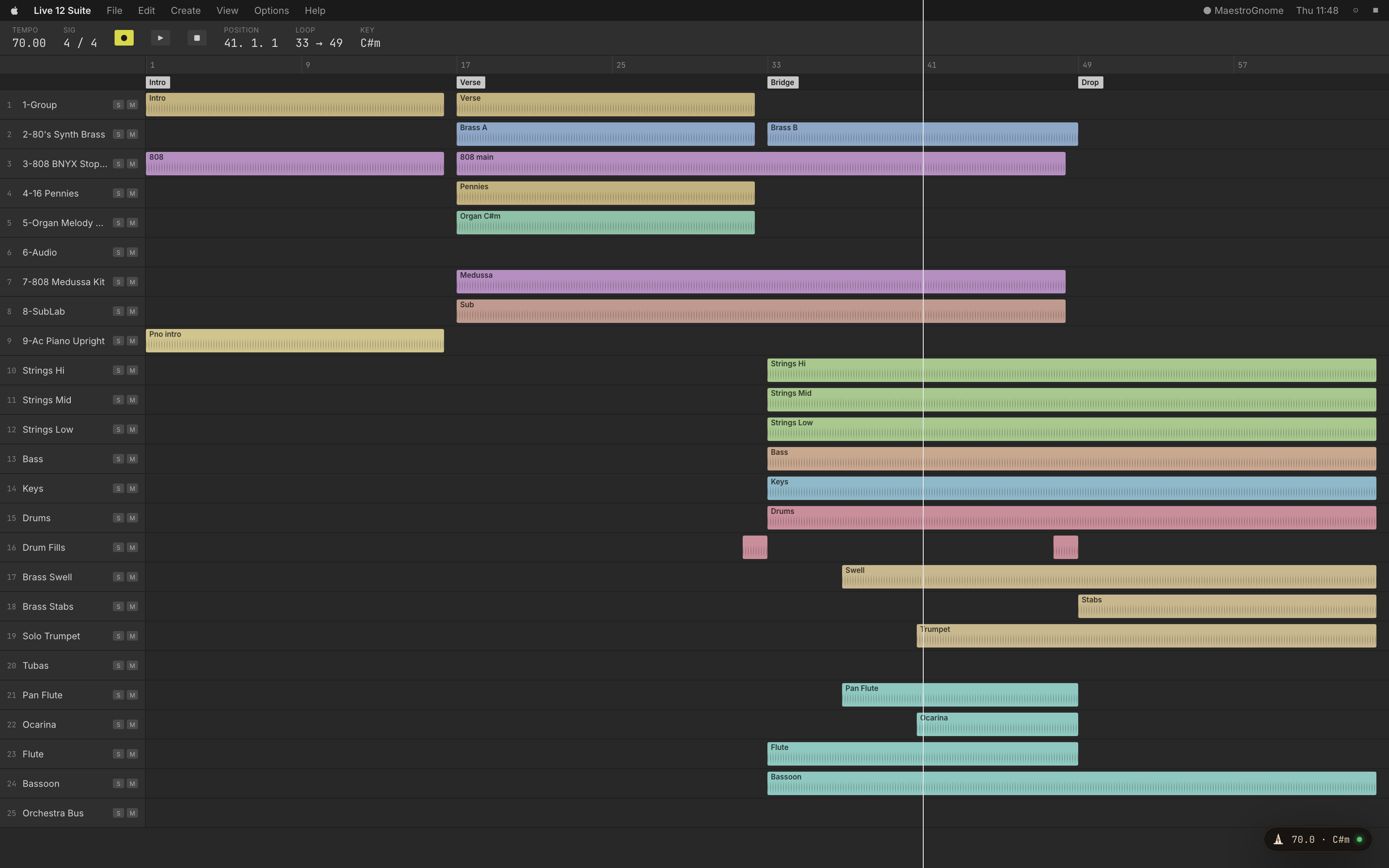 Compact Maestro Gnome studio companion